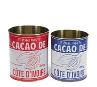 Rex London Storage Tin Set - Snack Tin Can Storage | Vintage Storage Tins | Retro Kitchen Accessories Decorative Tin | Tin Storage for Kitchen | Retro Decor Vintage Tin | Stackable Metal Tins