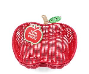 Rex London Summer fruit woven basket - Apple