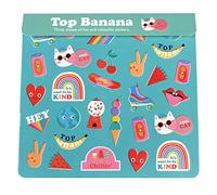 Rex London Top Banana Stickers (3 Sheets)