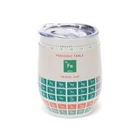 Rex London Travel Cup 350ml, Periodic Table, photo frames, Science Pattern.