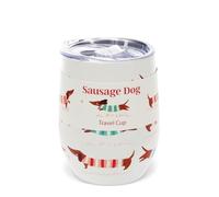 Rex London Travel Cup 350ml - Sausage Dog (Pattern)