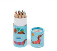 Rex London Tube of Colouring Pencils - Sausage Dog