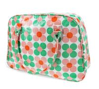 Rex London Weekend Bag - Pink and green Daisy