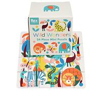 Rex London Wild Wonders 24-Piece Mini Jigsaw Puzzle