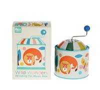 Rex London Winding Tin Music Box - Wild Wonders