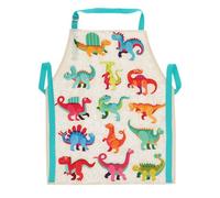 Rex London Wipeable cotton children's apron - Baby Dinos