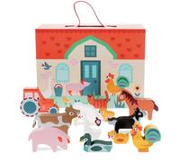 Rex London Wooden Farm Playset