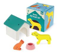 Rex London Wooden Pet Playset | Dog & Cat Figures