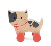 Rex London Wooden push along toy - Cat