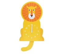 Rex London Wooden wall clock with pendulum - Lion