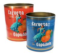 Rex London XL storage tins (set of 2) - Cerveza Española