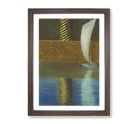 Rex Vol.1 By Mikalojus Konstantinas Classic Painting Framed Print | A4 Walnut Framed Wall Art | Ready to Hang | Classic Historical Picture | Living Room Bedroom Lounge Office