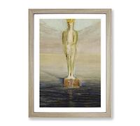 Rex Vol.2 By Mikalojus Konstantinas Classic Painting Framed Print | A2 Oak Framed Wall Art | Ready to Hang | Classic Historical Picture | Living Room Bedroom Lounge Office