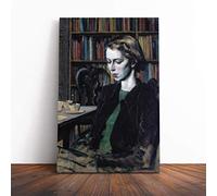 Rex Whistler Miss Juliet Henley Canvas Print | Gallery Wrapped 30mm Frame Wall Art | 30x20 inches | Ready to Hang | Modern Picture | Living Room Bedroom Lounge Office