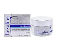Rexaline - Hydra-Dose Rich - Hyper-Hydrating Rejuvenating Cream - Face moisturizer, anti wrinkle and anti aging cream with Hyaluronic Acid - Soothing and nourishing - Facial care - Dry skin - 50 ml