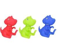 Rexasaurus Super Stretchy Dinosaur Fidget Toy, Set of 3, Ages 3 and Above, Red, Green and Blue - 1 COLOUR SENT AT RANDOM