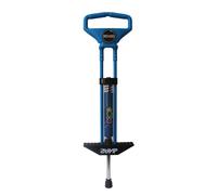 Rexco Kids Pogo Stick Spring Powered Jumper | Heavy Duty Bounce Toy with Non Slip Foot Grips | Outdoor Jump Toy for Boys & Girls Age 5+ | Pogo Jumper Garden Play l Blue