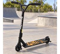Rexco Flame Stunt Scooter Kids Adults Freestyle Kick Fixed Y Bar 100mm Wheels Abec-11