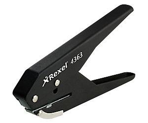 Rexel 1 Hole Hole Punch Metal 20 Sheets S120 Black