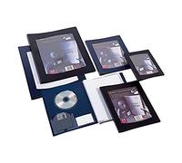 Rexel 210480 A4 24 Pocket ClearView Display Book,Black