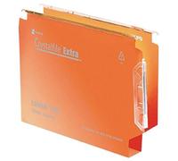 Rexel 330 Lateral Hanging Files with Tabs and Inserts, 30MM Base, Polypropylene,