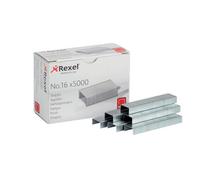 Rexel 503654 No.16 24/6 mm Standard Staples, For Stapling Up To 20 Sheets, Use With Desktop Staplers And Pliers, Box Of 5000, 6010