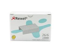 REXEL 56 Staples 6mm (26/6) Ref - 6025 [Pack 5000]