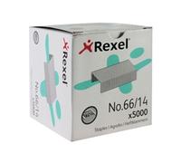 ACCO Rexel Heavy Duty Staples No.66 14mm - Up to 100 Sheets - Box of 5000 (6075)