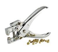 ACCO Rexel Eyeletter and Punch 950 – 13 mm capacity for up to 4.7 mm eyelets – Chrome
