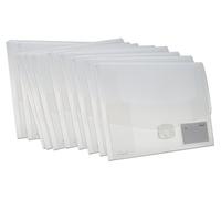 Rexel A4+ 40mm Clear Ice Document Boxes (Pack of 10)