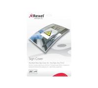 Rexel A4 Hanging Sign Cover - Pack of 10