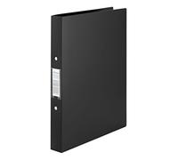 Rexel A4 Ring Binder, Black, 25 mm 2 O-Ring Diameter, Budget, Pack of 10, 13422BK
