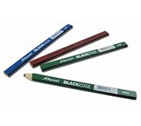 Rexel Blackedge Carpenters Pencils - Hard, Pack of 12, 34332