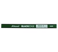 Rexel Blackedge Carpenters Pencils - Medium, Pack of 12, 34330