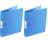 Rexel Budget 2 Ring Binder A5, Blue, Pack of 2