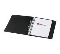 Rexel Budget A5 25mm 2-Rings Polypropylene Ring Binder - Black