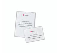 Rexel Card Holders A4 Clear PK25