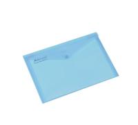 Rexel Rexel Popper Wallet Polypropylene A4 Blue (Pack 5) 16129BU