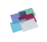 Rexel Carry Folder Polypropylene A4 Translucent [Pack 6] - 16129AS