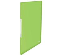 Rexel Choices, 2115661, Translucent Display Book, A4, 40 Pockets, 80 Sheet Capacity, Green