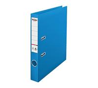 Rexel Choices, A4 Lever Arch File, 50 mm Spine, 350 Sheet Capacity, Plastic Cover, File Folder, 2115507, Light Blue