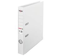 Rexel Choices, A4 Lever Arch File, 50 mm Spine, 350 Sheet Capacity, Plastic Cover, File Folder, 2115510, White