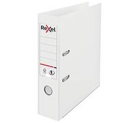 Rexel No.1 Choices Lever Arch File A4 72 mm White 2 ring 2115502 Polypropylene Smooth Portrait