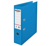 Rexel No.1 Choices Lever Arch File A4 72 mm Blue 2 ring 2115503 Polypropylene Smooth Portrait