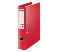 Rexel Choices Foolscap Polypropylene Lever Arch File 75mm - Red