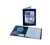 Rexel Clearview Display Book 24 Pocket A3 Black 10405BK