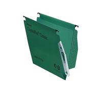 Rexel CrystalFile Classic 15mm Lateral File Green (Pack of 50) 78652