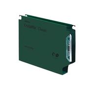 Rexel Crystalfile Classic 330 Lateral File 50mm Green (25)
