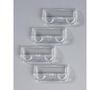 Rexel Crystalfile Crystal Tab Clear (50)