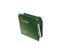 Rexel Crystalfile Extra `330` Lateral File 15mm Green (25)